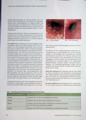 Vorschauseite 3: Häufige Erkrankungen des Ösophagus