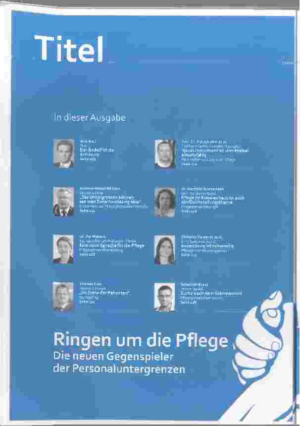 Vorschauseite 1: Der Bedarf ist da.