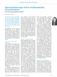 Vorschauseite 1: Hautveränderungen durch medikamentöse Tumortherapien. Wie die Lebensqualität erhalten?