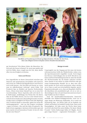 Vorschauseite 3: Stunden der Wahrheit statt Stundenpläne