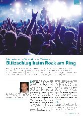 Vorschauseite 1: Blitzschlag beim Rock am Ring