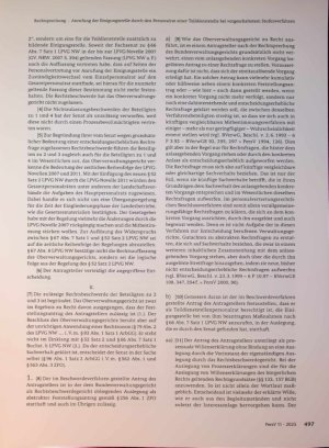 Vorschauseite 2: Zum Personalvertretungsrecht Anrufung der Einigungsstelle durch den Personalrat einer Teildienststelle bei vorgeschaltetem Stufenverfahren
