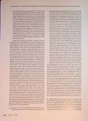 Vorschauseite 5: Zum Personalvertretungsrecht Anrufung der Einigungsstelle durch den Personalrat einer Teildienststelle bei vorgeschaltetem Stufenverfahren