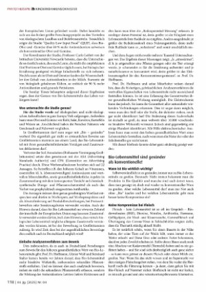 Vorschauseite 3: Längst bewiesen: Bio ist gesünder und verlängert die Lebenserwartung!