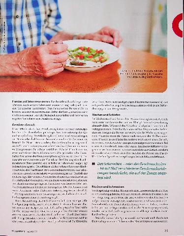 Vorschauseite 2: Riechen und Schmecken gehören zusammen