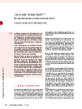 Vorschauseite 1: „So macht Schule Spaß!“ – Wie ergotherapeutische Interventionen dabei helfen