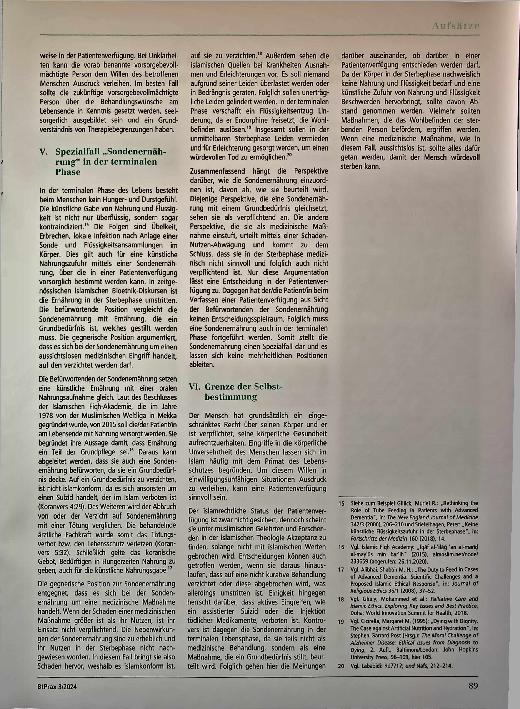 Vorschauseite 3: Patientenverfügung aus einer muslimischen Sicht