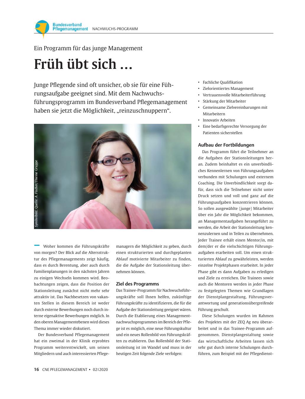 Vorschauseite 1: Früh übt sich.