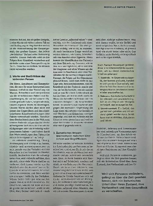 Vorschauseite 2: Den ganzen Menschen sehen. Wie können wir die Wahrnehmung für das Leiden anderer schulen?