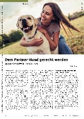Vorschauseite 1: Dem Partner Hund gerecht werden Update Tiergestützte Therapie (TGT)