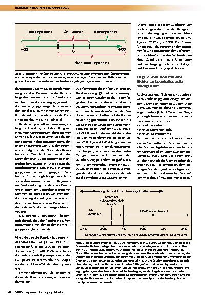 Vorschauseite 2: Analyse einer randomisierten Studie, Teil 1