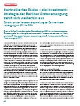 Vorschauseite 1: Kontrolliertes Risiko – die Investmentstrategie der Berliner Ärzteversorgung zahlt sich weiterhin aus