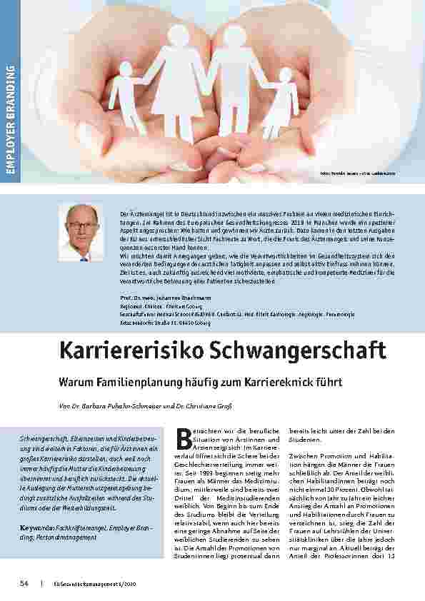 Vorschauseite 1: Karriererisiko Schwangerschaft: Warum Familienplanung häufig zum Karriereknick führt