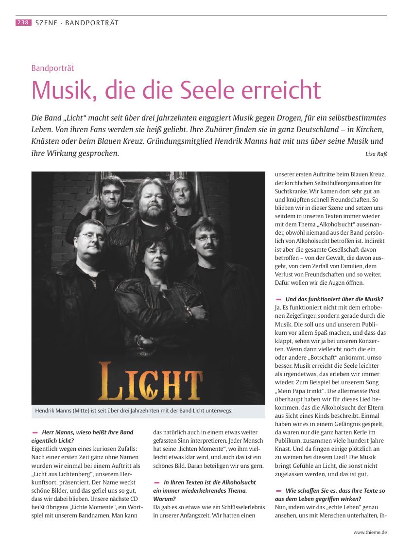 Vorschauseite 1: Musik, die die Seele erreicht