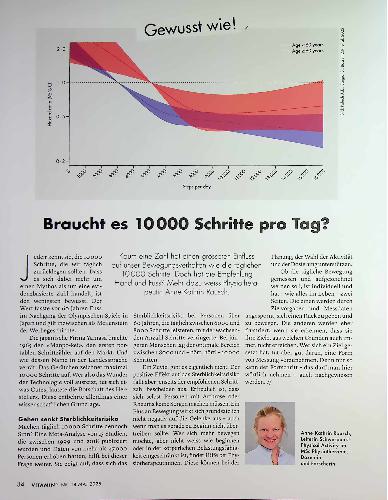Vorschauseite 1: Braucht es 10000 Schritte pro Tag?