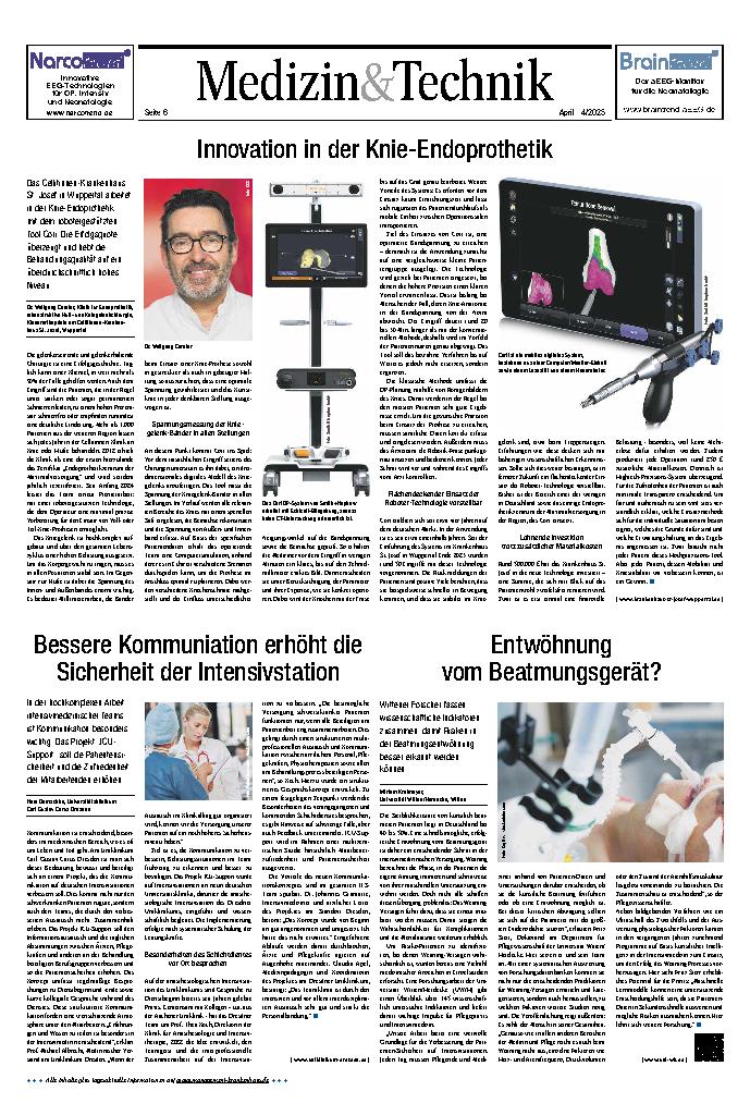 Vorschauseite 1: Medizin&Technik