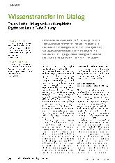 Vorschauseite 1: Wissenstransfer im Dialog: Theoretische Hintergründe und empirische Ergebnisse für die Frühe Bildung