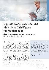 Vorschauseite 1: Digitale Transformation und Künstliche Intelligenz im Krankenhaus