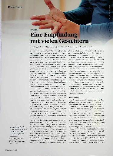 Vorschauseite 1: Eine Empfindung mit vielen Gesichtern