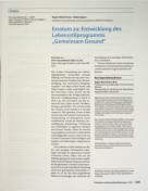 Vorschauseite 1: Erratum zu: Entwicklung des Lebensstilprogramms „Gemeinsam Gesund"