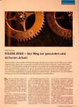 Vorschauseite 1: VISION ZERO - Der Weg zur gesunden und sicheren Arbeit