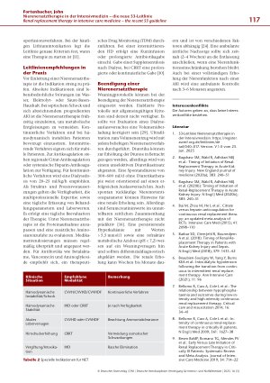 Vorschauseite 6: Nierenersatztherapie in der Intensivmedizin – die neue S3-Leitlinie
