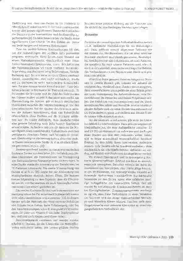 Vorschauseite 3: Einsatz von Niedrigflurbetten im Bereich der neurologischen Frührehabilitation - Eine mögliche Alternative zur Fixierung?