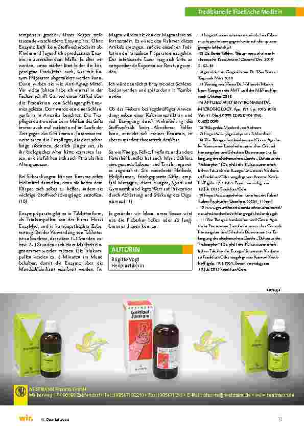 Vorschauseite 4: Schlenzbad – Fiebertherapie in der eigenen Badewanne