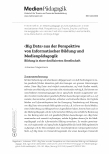 Vorschauseite 1: aus der Perspektive von Informatischer Bildung und Medienpädagogik: Bildung in einer datifizierten Gesellschaft