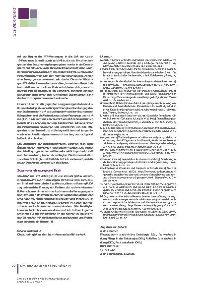 Vorschauseite 5: Aufbau einer Station für AYAs