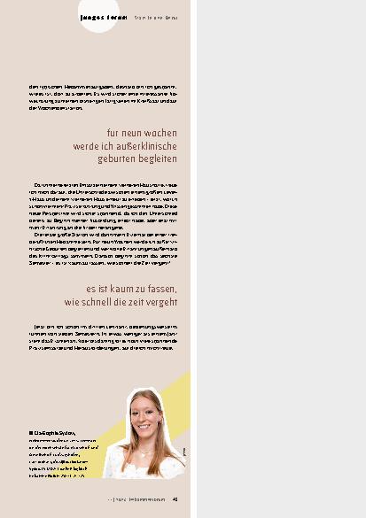 Vorschauseite 2: Wehen-Logbuch
