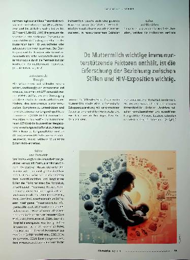 Vorschauseite 2: Stillen oder nicht stillen? Die Krux bei HIV