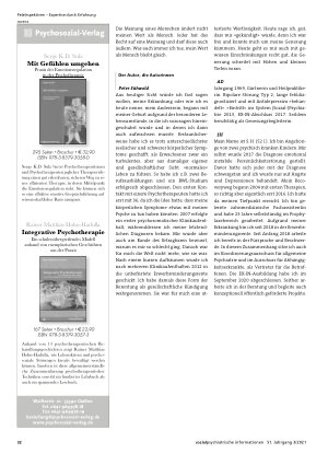 Vorschauseite 4: Vier Fragen an drei Genesungsbegleiter*innen