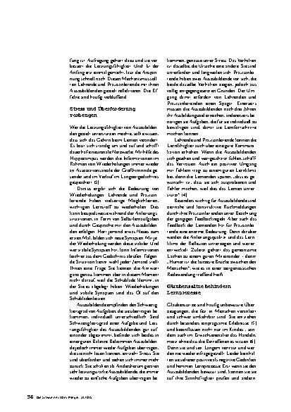 Vorschauseite 3: Gehirngerechtes Lernen unterstützen