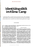 Vorschauseite 2: Identitätspolitik im Klima-Camp