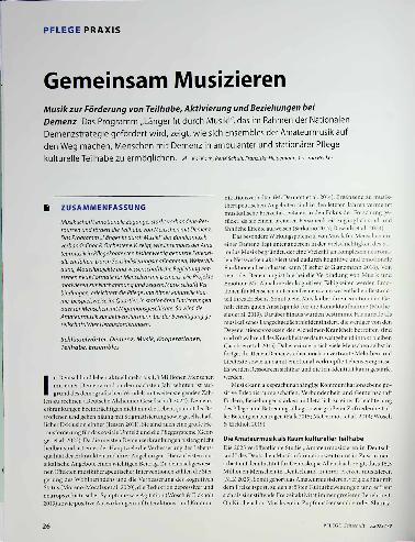 Vorschauseite 1: Gemeinsam Musizieren