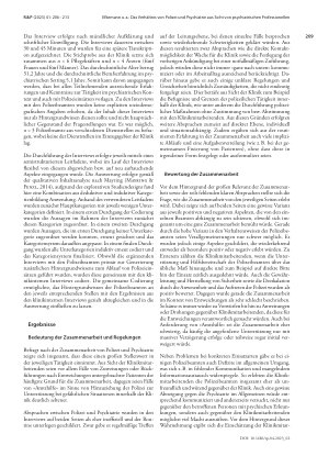 Vorschauseite 4: Das Verhältnis von Polizei und Psychiatrie aus der Sicht von psychiatrischen Professionellen. Ergebnisse aus einer explorativen qualitativ-empirischen Interviewstudie