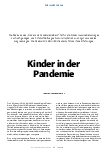 Vorschauseite 1: Kinder in der Pandemie