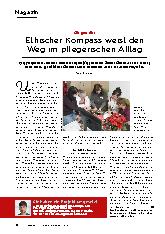 Vorschauseite 1: Ethischer Kompass weist den Weg im pflegerischen Alltag