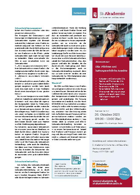 Vorschauseite 4: Cyber Resilience Act Neue Pflichten für die Industrie