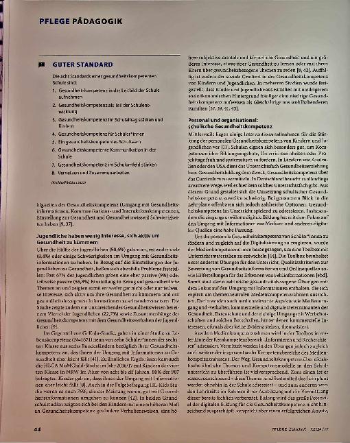 Vorschauseite 3: Gesundheitskompetenz von Kindern und Jugendlichen
