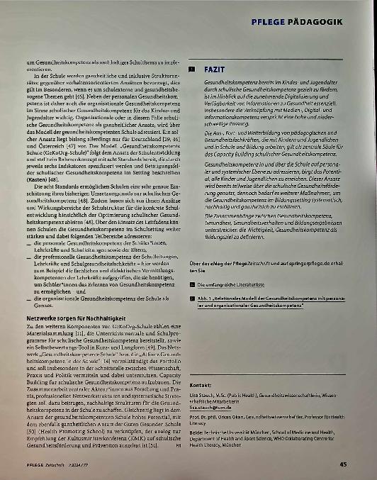 Vorschauseite 4: Gesundheitskompetenz von Kindern und Jugendlichen