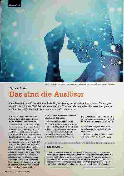 Vorschauseite 1: Digitaler Stress: Das sind die Auslöser