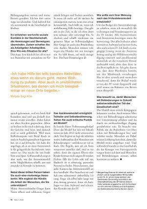 Vorschauseite 3: «Es braucht eine Gesellschaft, die uns zutraut, selbst bestimmt zu wohnen»