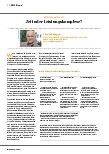 Vorschauseite 1: Zeit oder Leistungskomplexe?