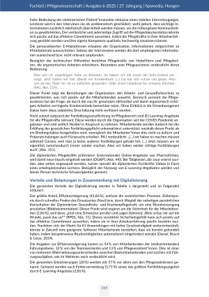 Vorschauseite 4: Digitalisierung in der Pflege Auswirkung der Digitalisierung auf die Mitarbeiterbindung