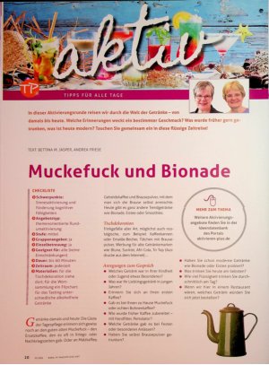 Vorschauseite 1: Muckefuck und Bionade