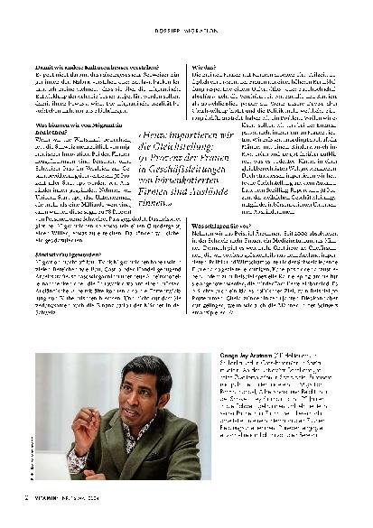 Vorschauseite 5: Migration «Integration ist Knochenarbeit»