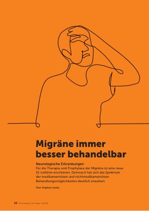 Vorschauseite 1: Migräne immer besser behandelbar