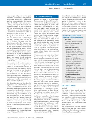 Vorschauseite 3: Das Second-Victim-Phänomen in der Anästhesiologie: Ergebnisse aus der Originalpublikation der SeViD-X-Studie